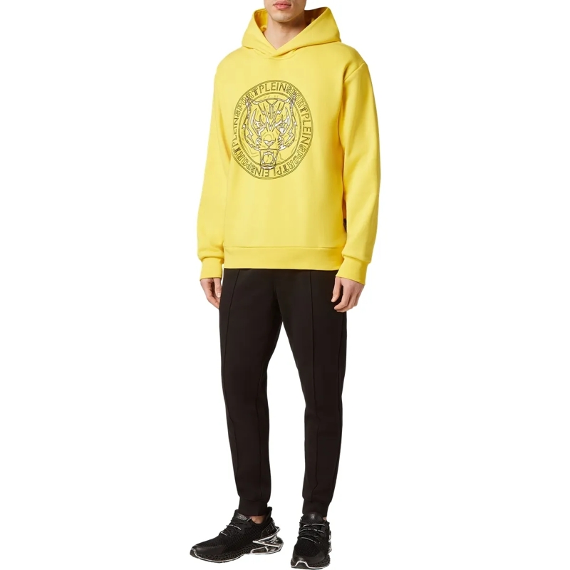 Plein Sport Top Hoodie Tiger gelb(Image 4)