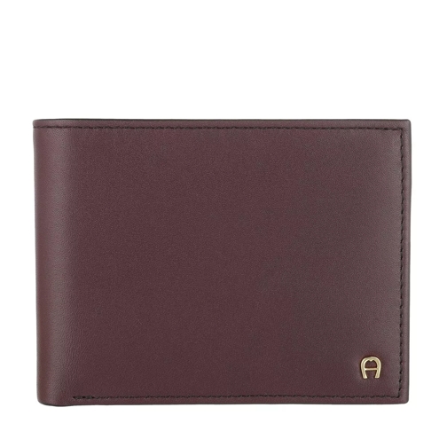 AIGNER Basics Wallet Antic Red Bi-Fold Portemonnaie