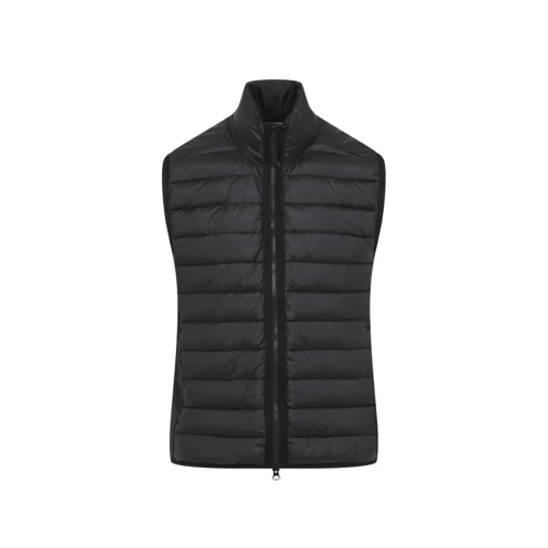 Stone Island Black Polyamide Vest Black Piumini