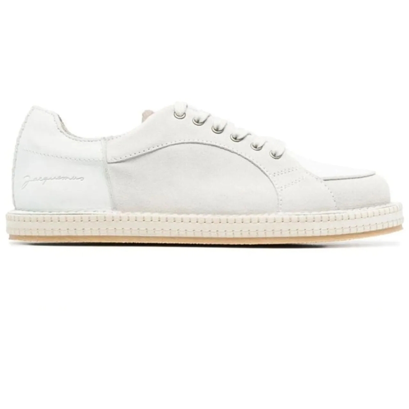 Jacquemus Lage-top sneaker Les Chaussures Ble Sneakers beige