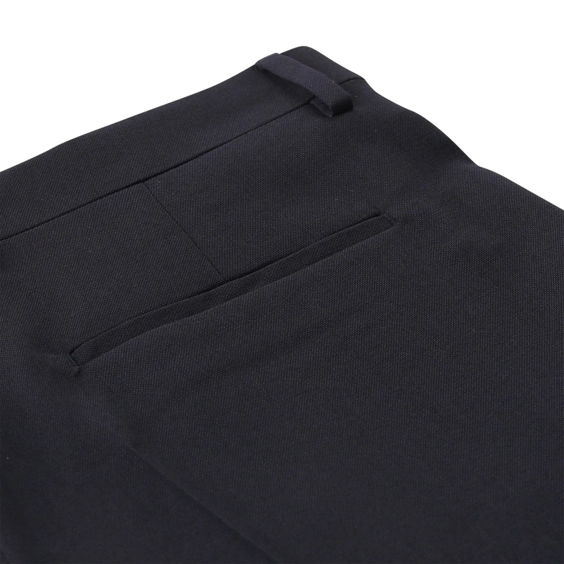 Valentino Garavani Stoffhose Straight-Fit Hose aus Schurwolle dunkelblau(Image 4)