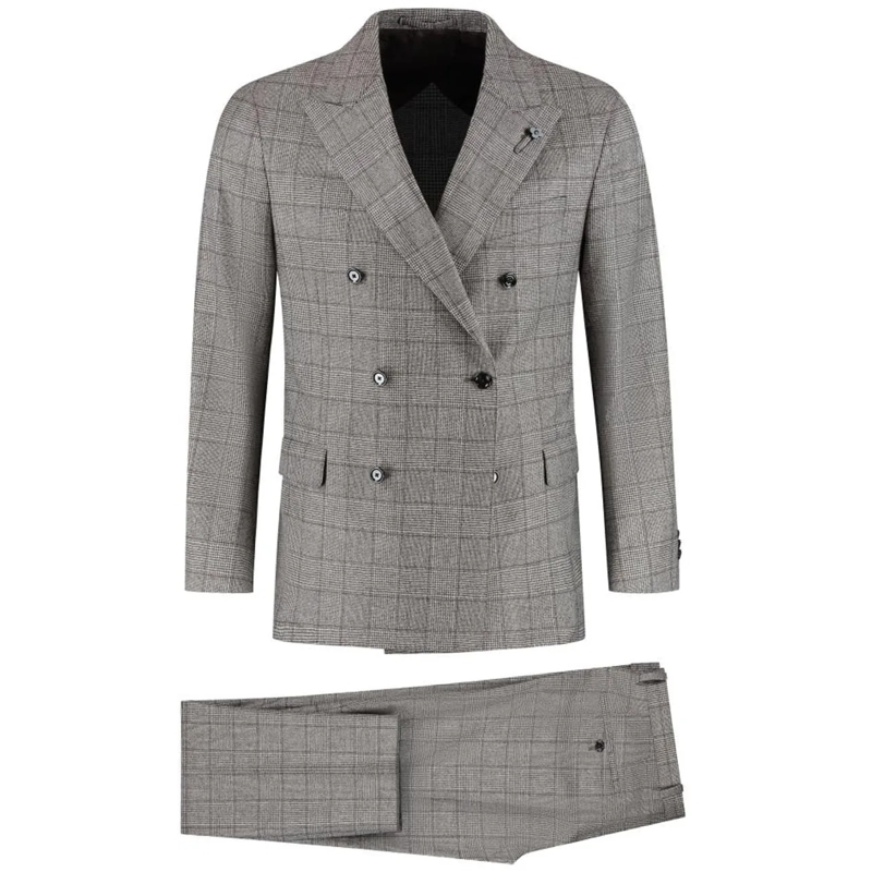Lardini  Man Suit Iconic Drop  Reg braun