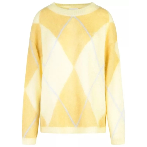 GANNI  Mohair Blend Sweater Multicolor