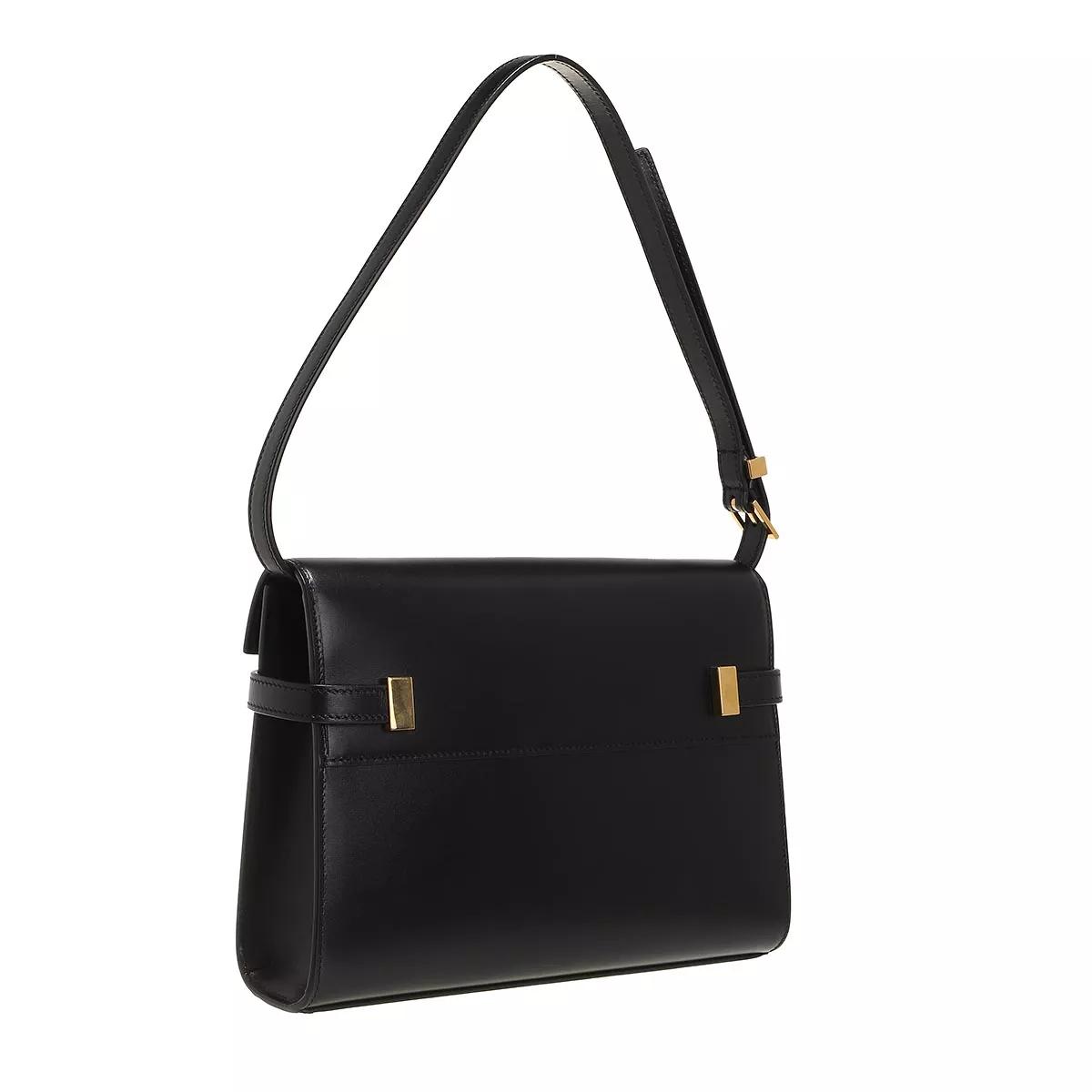 Saint Laurent Crossbody bags Manhattan Shoulder Bag Leather in zwart