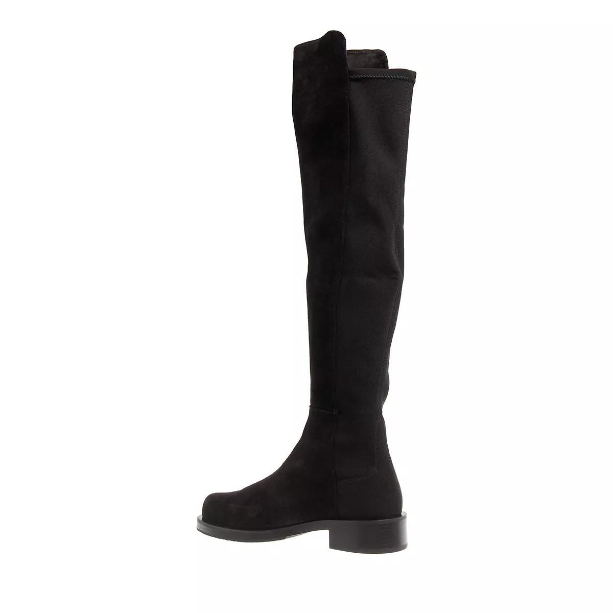 Stuart Weitzman 5050 Bold Bootie Black | Overknee-Boot