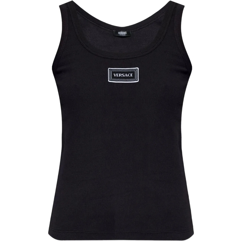 Versace Top Top Black schwarz