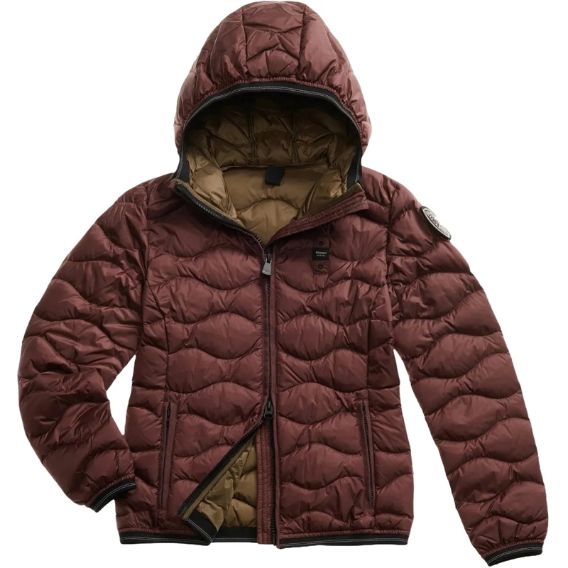 Blauer Veste de transition Coats Red rot