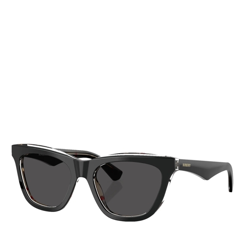 Burberry Sonnenbrille 0BE4435 Top Black On Vintage Check