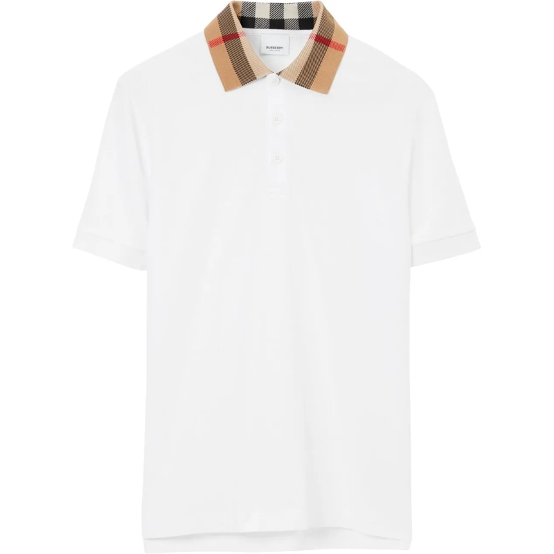 Burberry Polo T-Shirts And Polos White weiß
