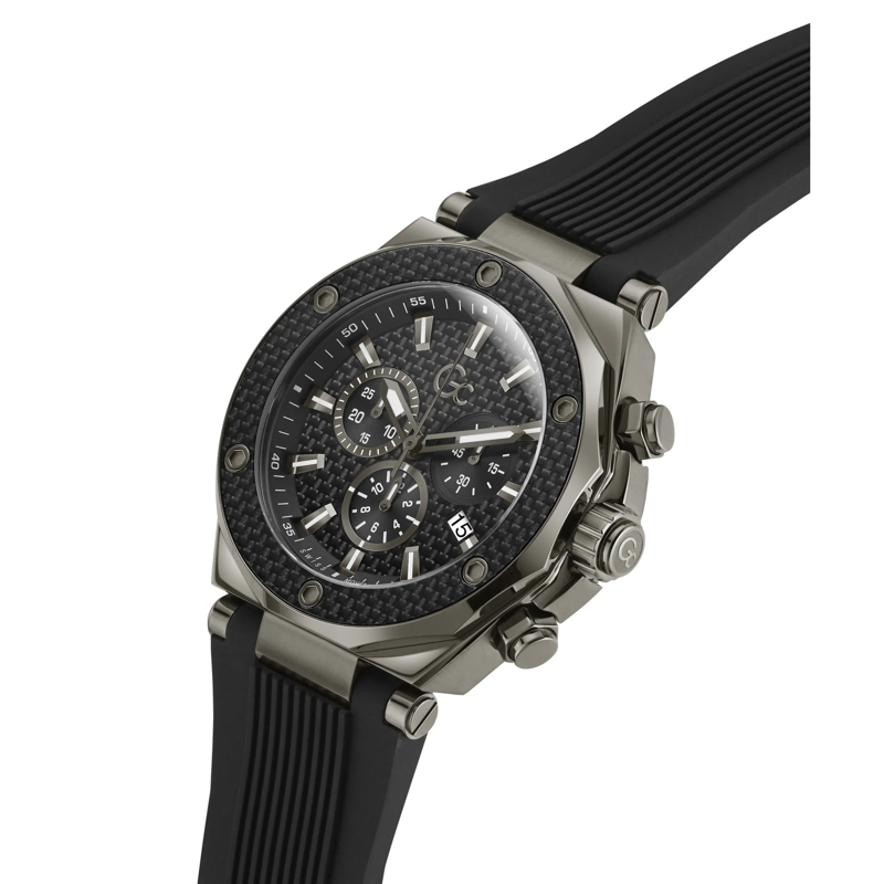 GC Quarzuhr Quarz-Chronographenuhr Gc Legacy schwarz(Image 3)