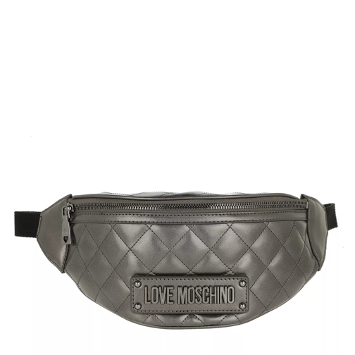 Love Moschino Quilted Nappa Beltbag Fucile Crossbody Bag