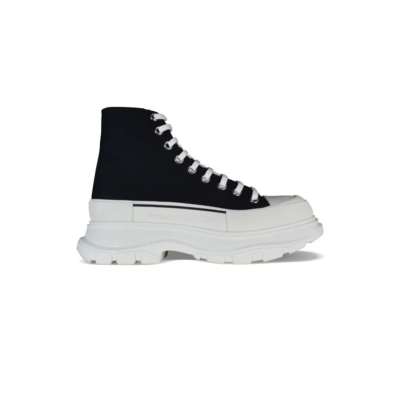 Alexander McQueen Sneaker basse Tread Slick Sneakers White