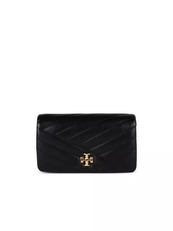 Tory Burch Portemonnaie - Kira%27 Black Leather Wallet - Gr. unisize - in Schwarz - für Damen