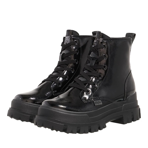 Buffalo Lace up Boots Aspha Rld Black