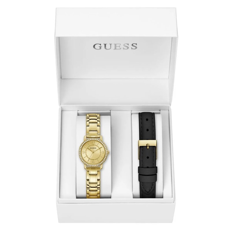 Guess Quarzuhr Quarz-Analoguhr Melody gold(Image 6)