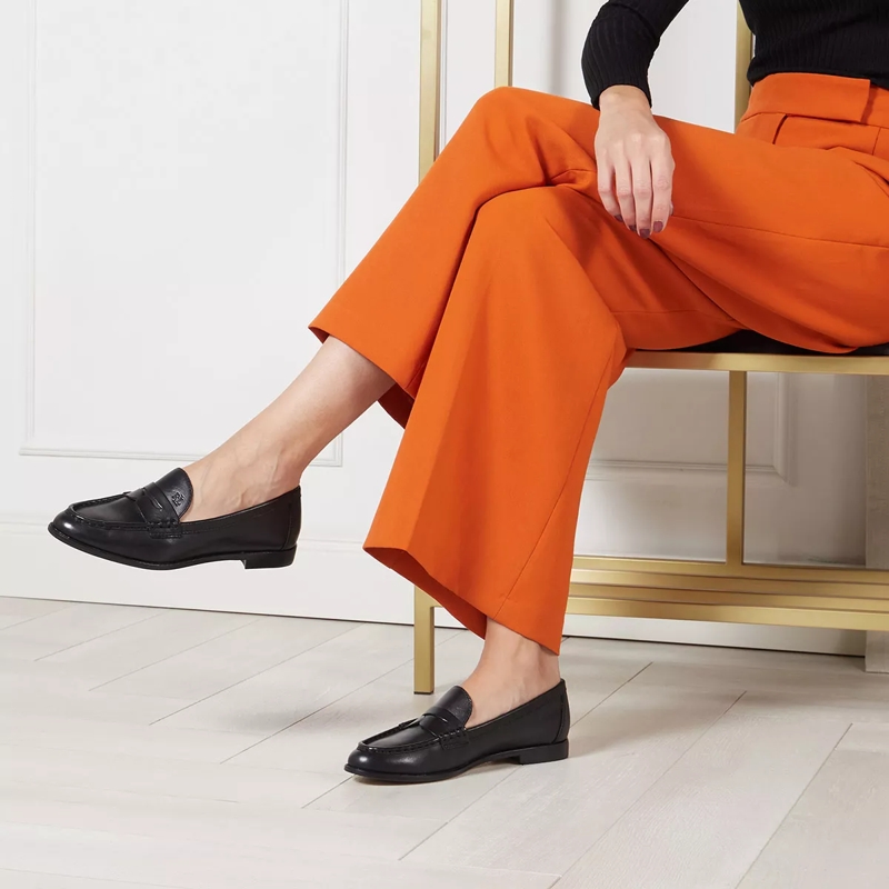 Lauren Ralph Lauren Loafer Wynnie-Flats-Loafer Black(Image 4)