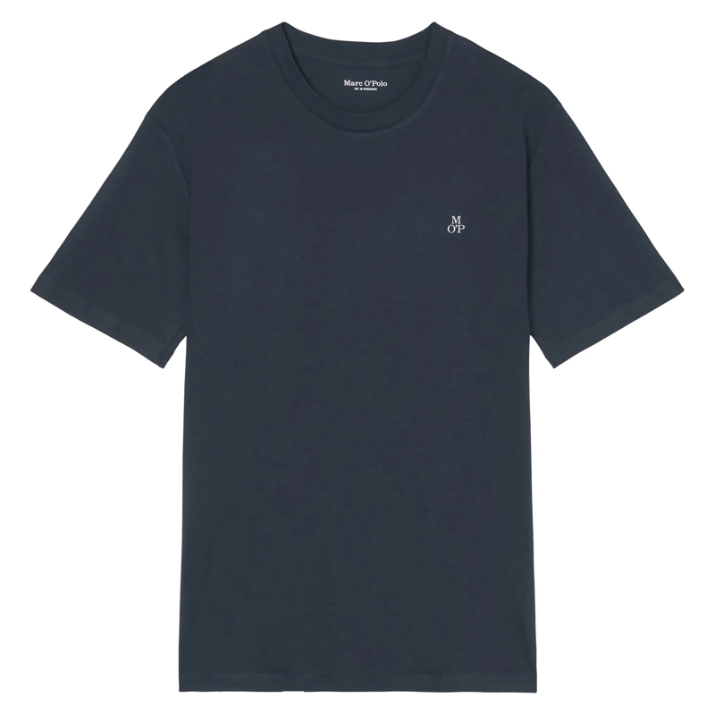 Marc O´Polo Hemd Small-Logo 2er Pack blau(Image 3)