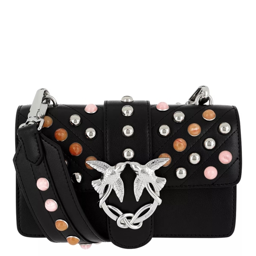 Pinko Mini Love Stones Shoulder Bag Nero/Multicolor Crossbody Bag