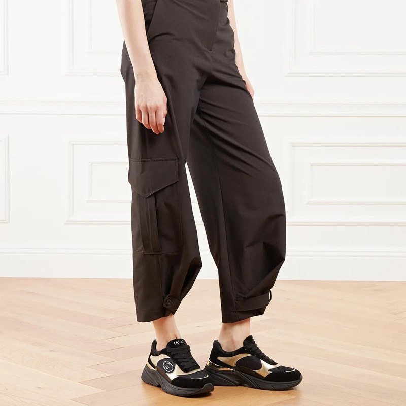 LIU JO Low-Top-Sneaker LJ01 01 Black/Light Gold(Image 2)