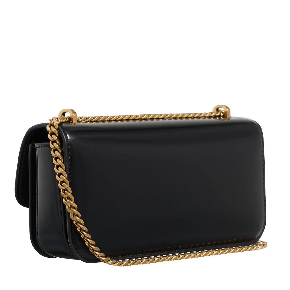 TORY BURCH Shoppers Eleanor Pave Spazzolato E W Small Convertible Shou in zwart