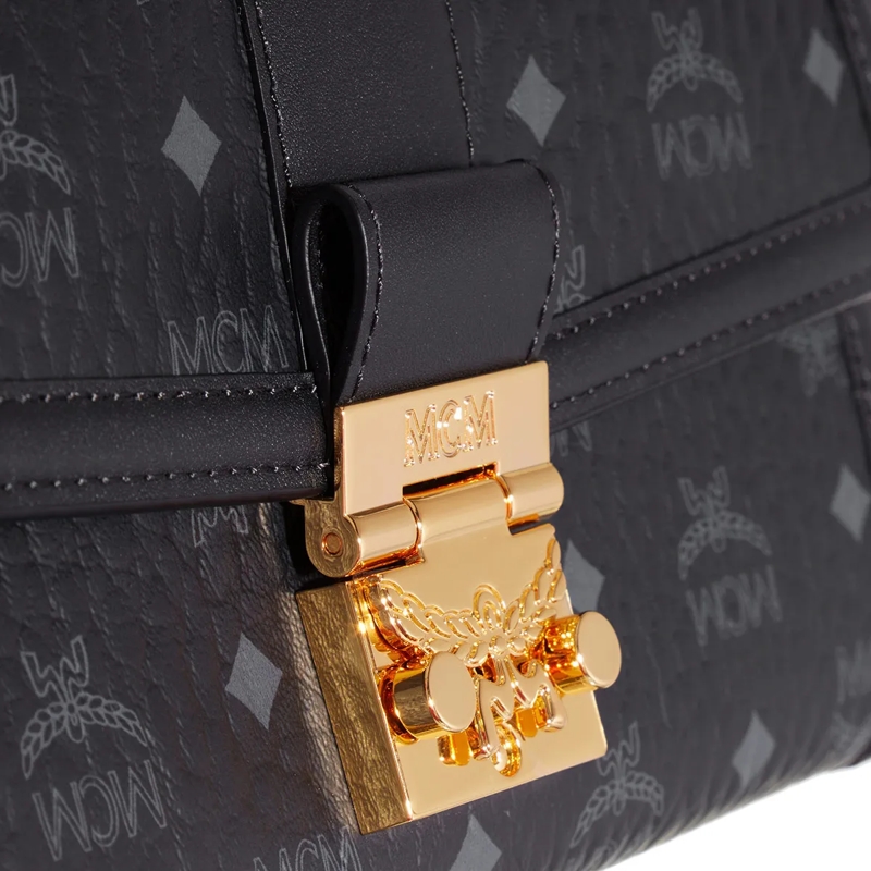 MCM Crossbody Bag Tracy Vi Woc Lrg Bk Black(Image 5)