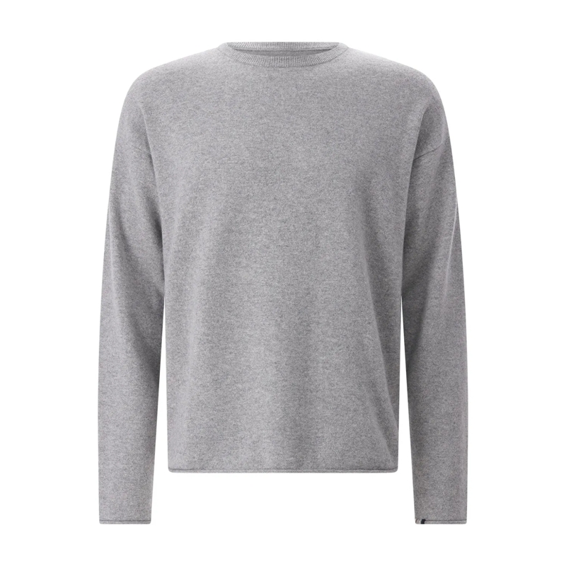 Extreme Cashmere Pull Pullover Paolo aus Kaschmir-Mix grau