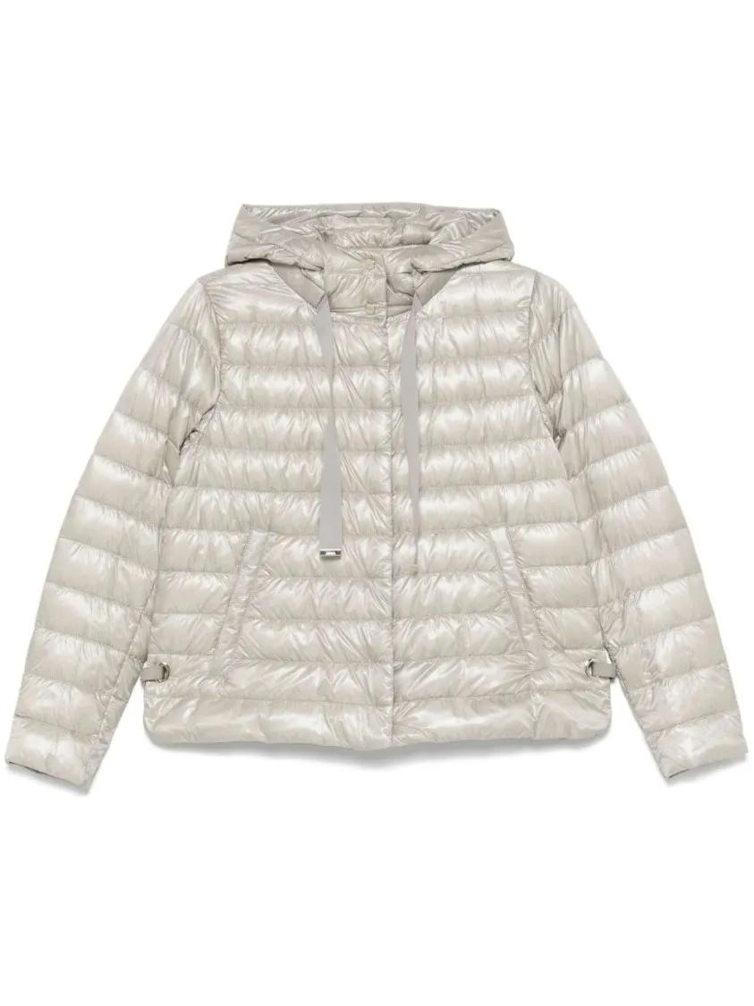 Thumbnail - Herno - Padded Taupe Grey Ultralight Jacket - Größe 44 - grau