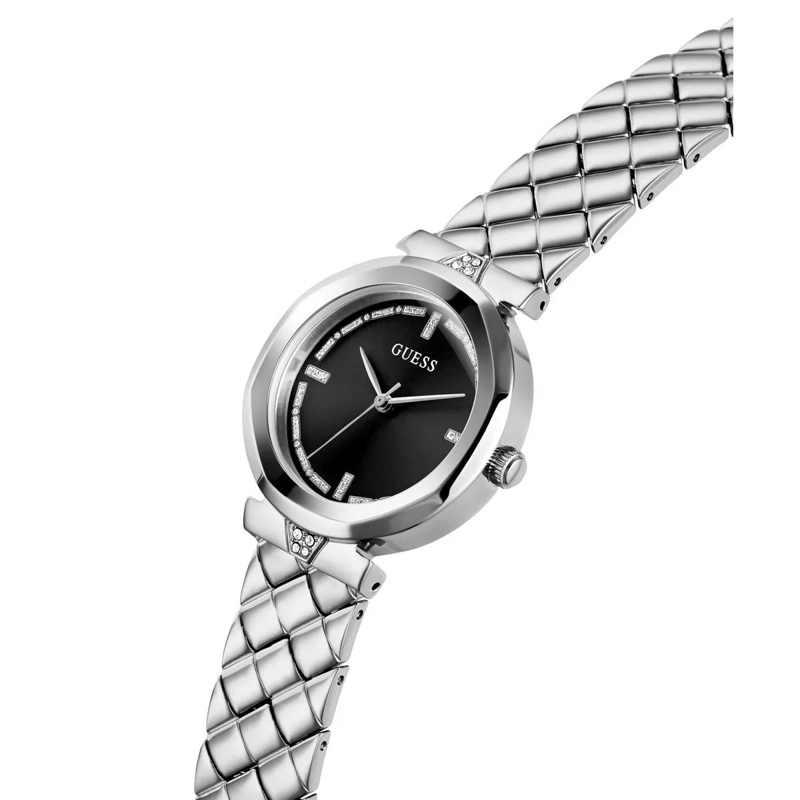 Guess Quarzuhr Quarz-Analoguhr Gd Rumour silber(Image 4)