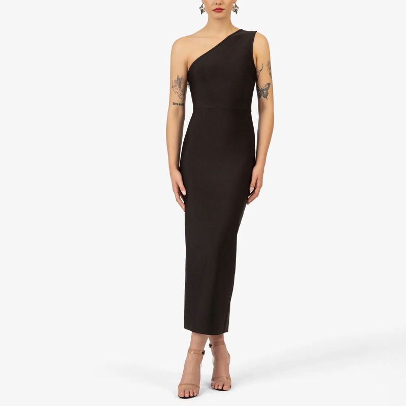 Kraimod Abendkleid Bandagekleid bordeaux(Image 2)