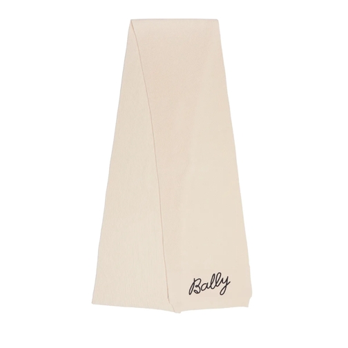 Bally L7Ba678K Bone 50 Wool Scarf