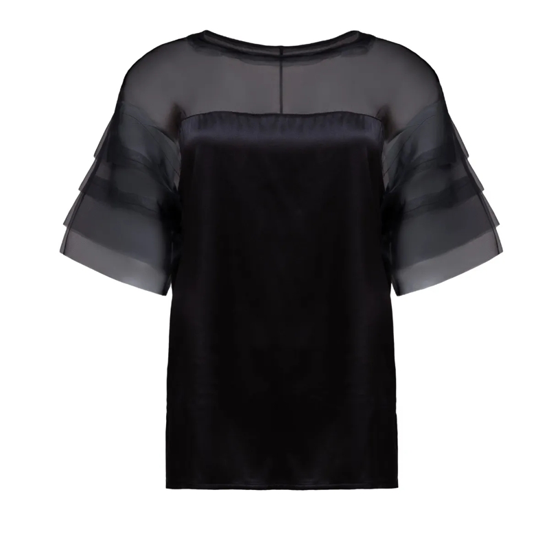 Helene Galwas Bluse Bluse DONNA schwarz