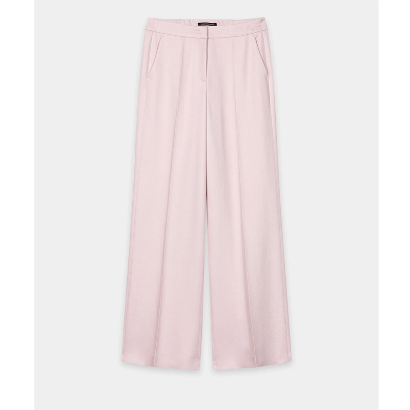 Luisa Cerano Hose Twill-Wideleg-Pants creamy blush