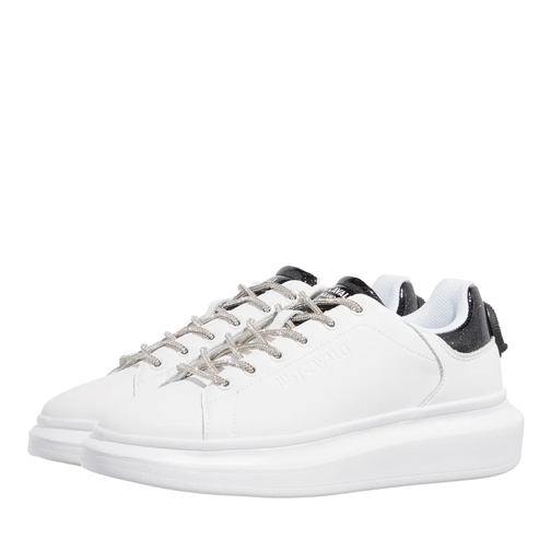 Just Cavalli Fondo Ursa White lage-top sneaker