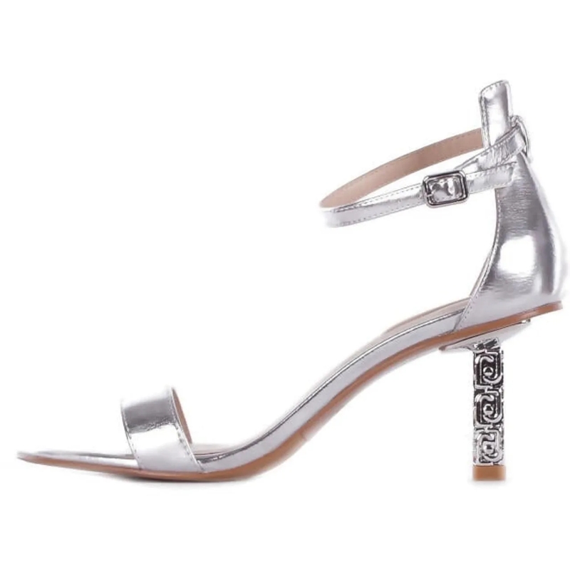 LIU JO Pumps Sandals Silver silber