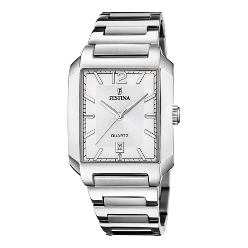 Festina Quarz-Uhr Festina On The Square herren Uhr Silber F20677/2 Silber farbend