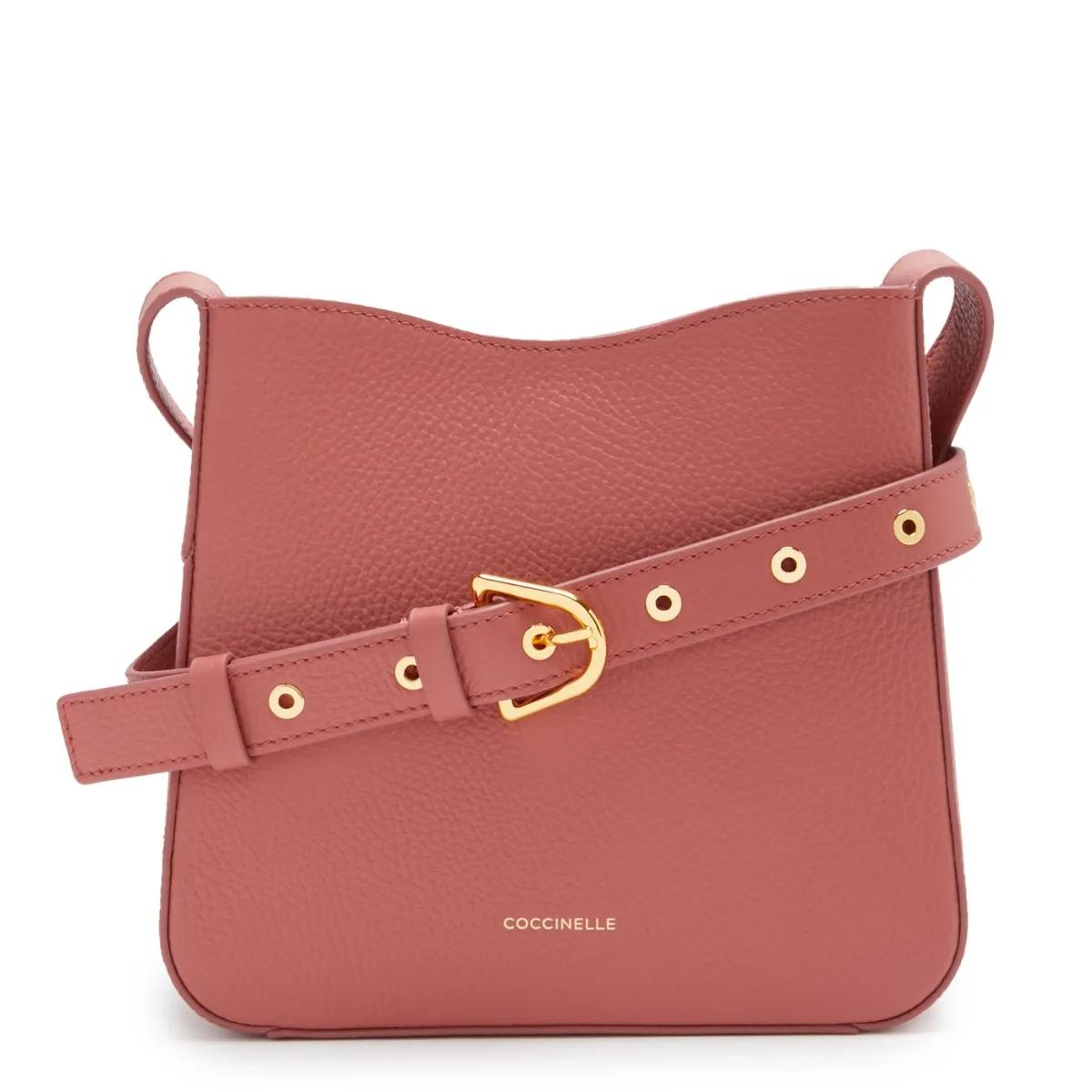 Coccinelle Crossbody Bags - Coccinelle Rosa Umhängetasche E5QFK550101R56 - Gr. unisize - in Gold - für Damen