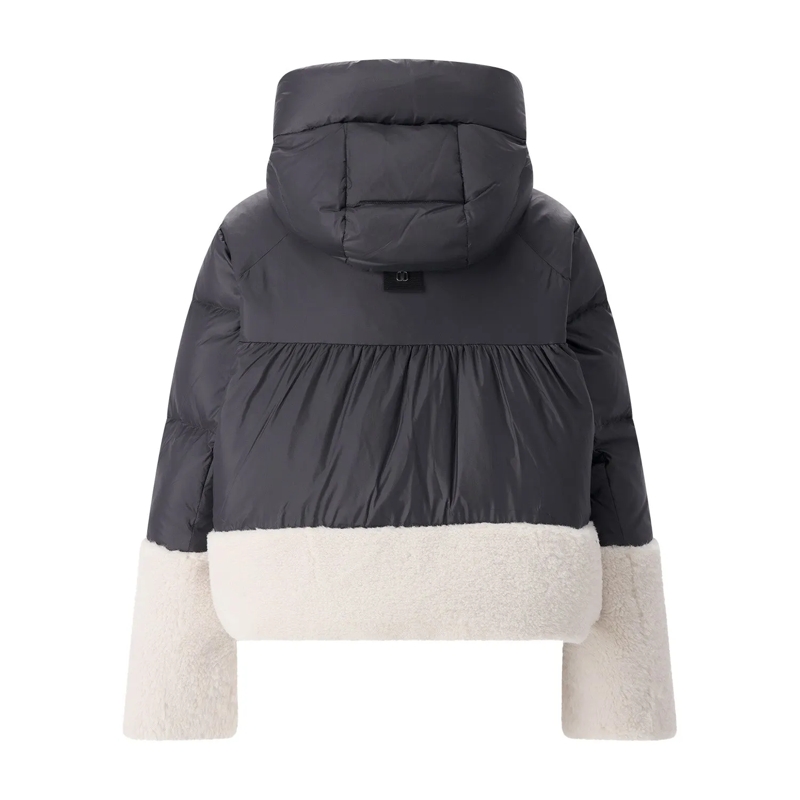 Duno Veste de transition Steppjacke Amy mit Daunen schwarz(Image 2)