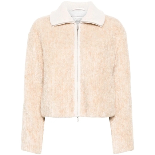 Peserico Zip-Up Jacket Neutrals Overgangsjas