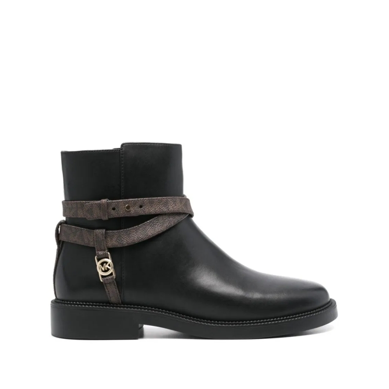 MICHAEL Michael Kors Bottes Abigail Flat Bootie Black