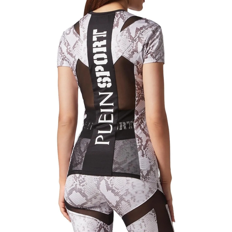 Plein Sport T-Shirt T-Shirt Python grau