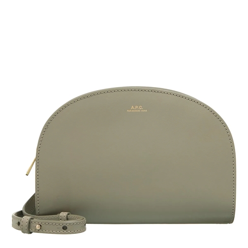 A.P.C. PXAWV-F61596 Green Taupe Cross body-väskor