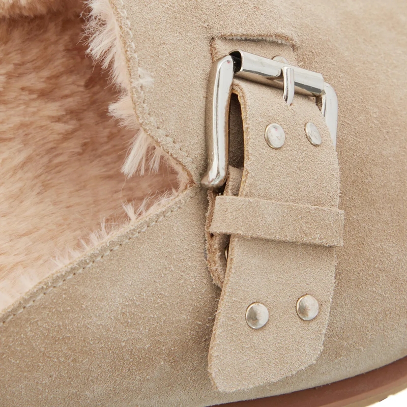 Steve Madden Mules Evergreen Sand Suede(Image 3)