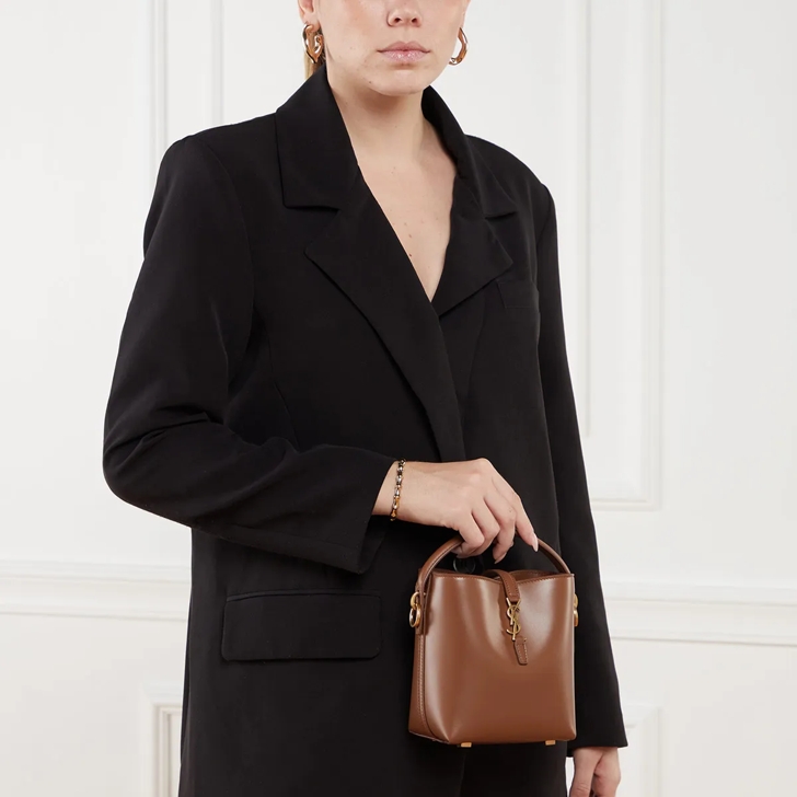 Saint Laurent Mini Le 37 Fox Bucket Bag