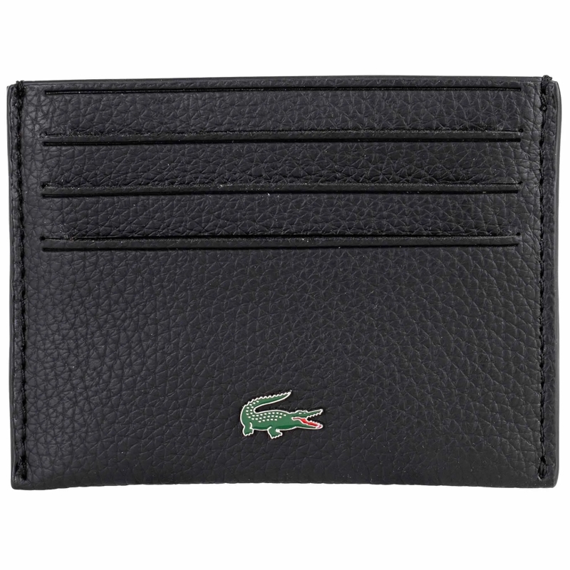 Lacoste Geldbörse Smart Concept 6 Slot Card Holder schwarz