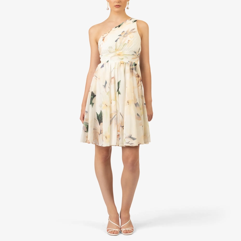 Kraimod Midikleid Cocktailkleid beige (Image 3)