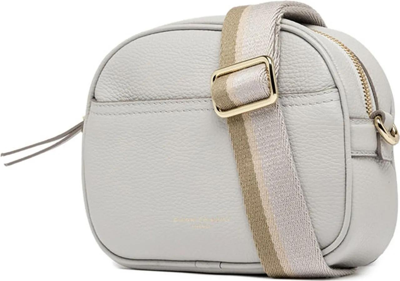 Gianni Chiarini Grijze leren crossbody tas Gray Dames