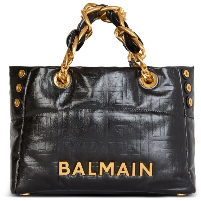 Balmain Shopper Bags Black schwarz