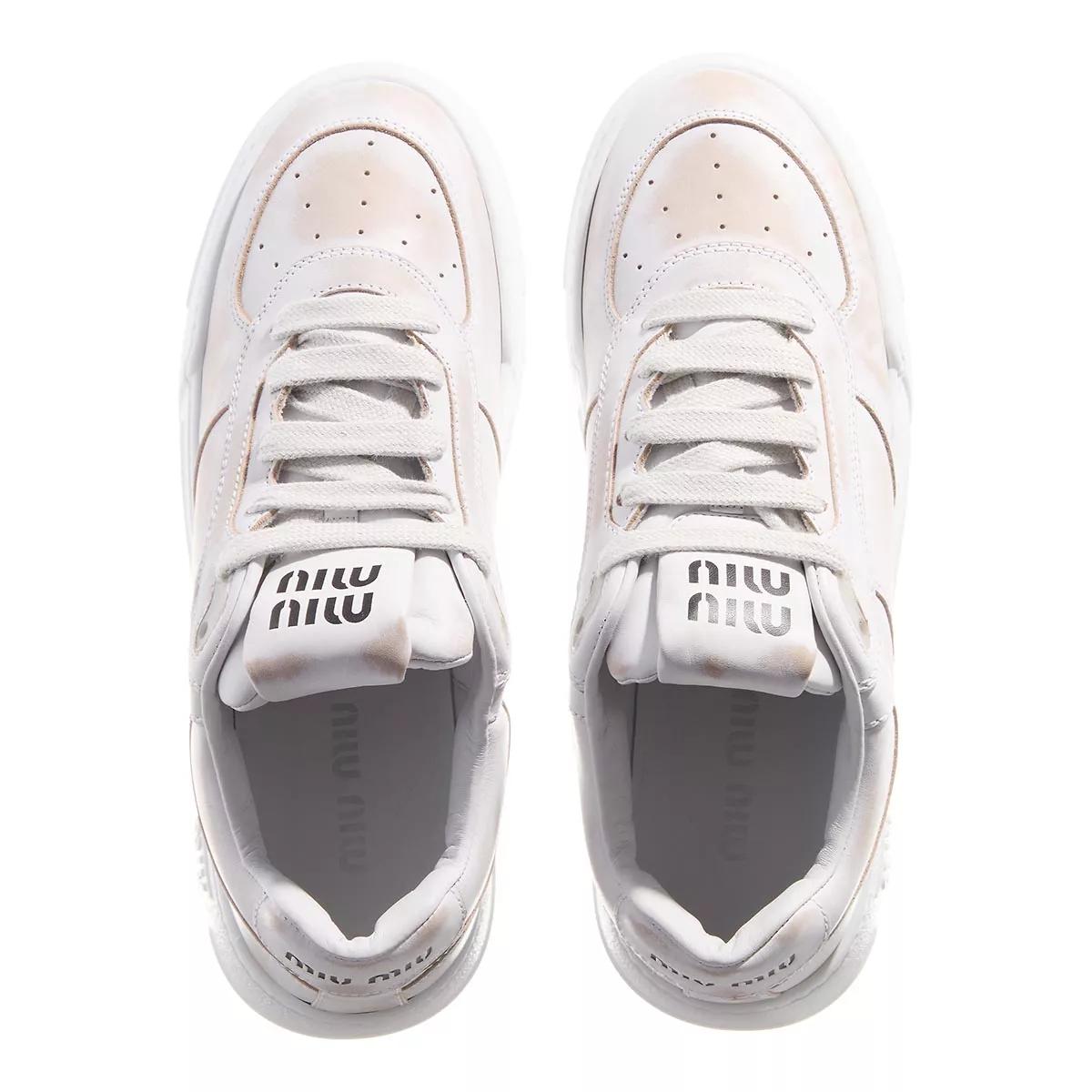 Miu Miu Sneaker Vitello White | Low-Top Sneaker