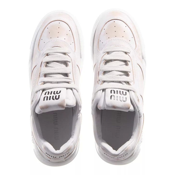 Miu Miu Sneaker Vitello White | Low-Top Sneaker