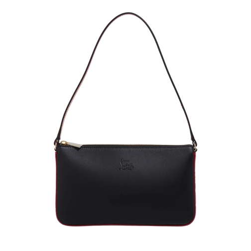 Christian Louboutin Loubila Shoulder Nappa Black Shoulder Bag